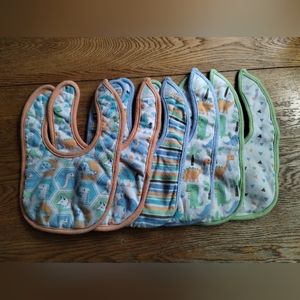 🦕 6 Dino Baby Bibs 🦖